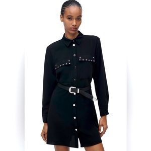 Zara Studded Mini Dress